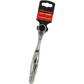 Neilsen Socket Reversible Mini Stubby Head Ratchet Handle Quick Release 3/8" 72T